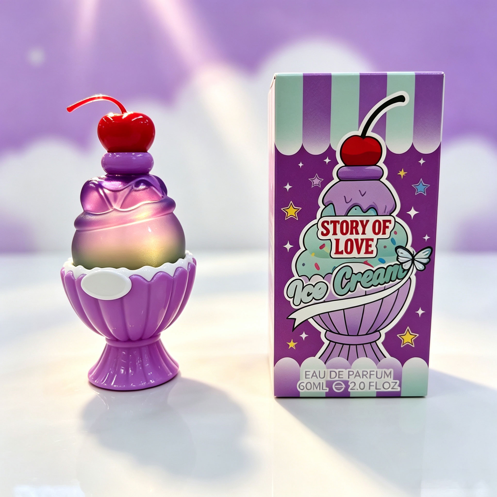 Candle Shop - Perfume em Forma de Sorvete 60ml,