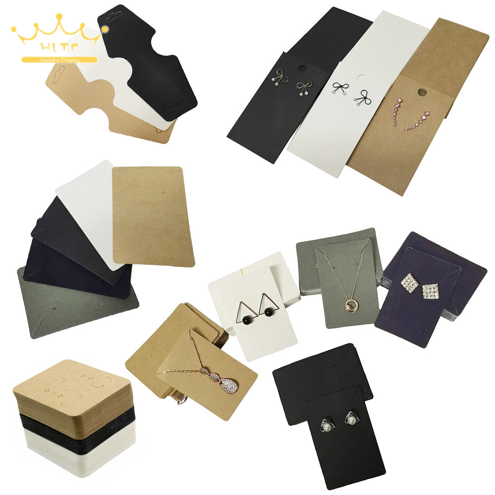 Kraft Hang Tag - Etiqueta de Papel Kraft para Brincos,