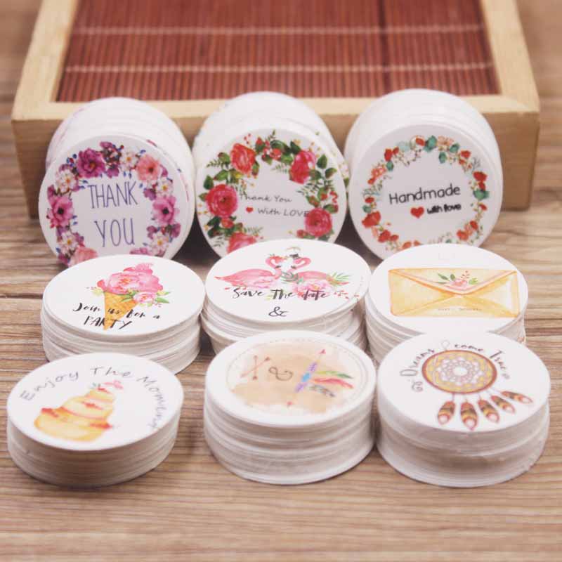 Kraft Hang Tag - 100 peças etiqueta de papel branco/kraft