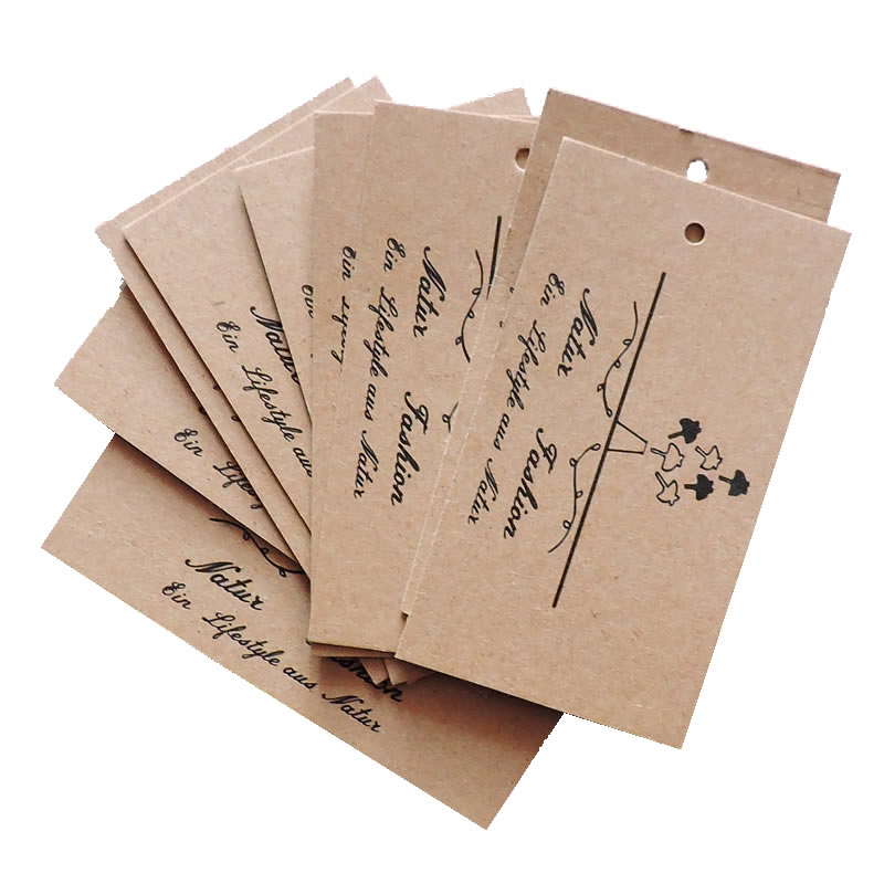 Kraft Hang Tag - etiqueta pendurada de balanço de papel