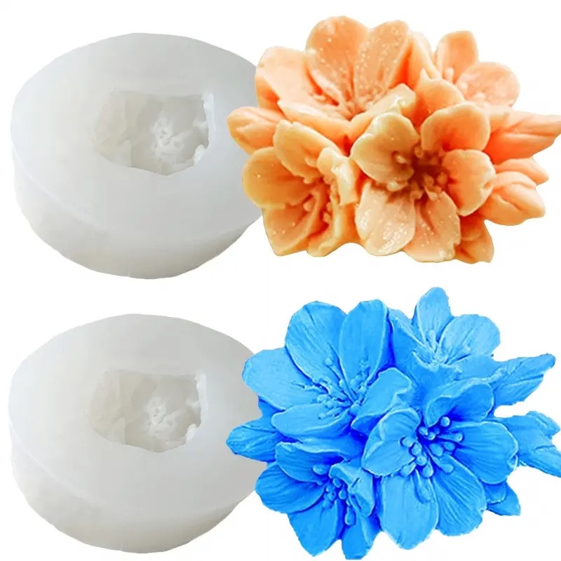 Candle Fragrance Supplies - Conjunto de 2 Moldes de Silicone,