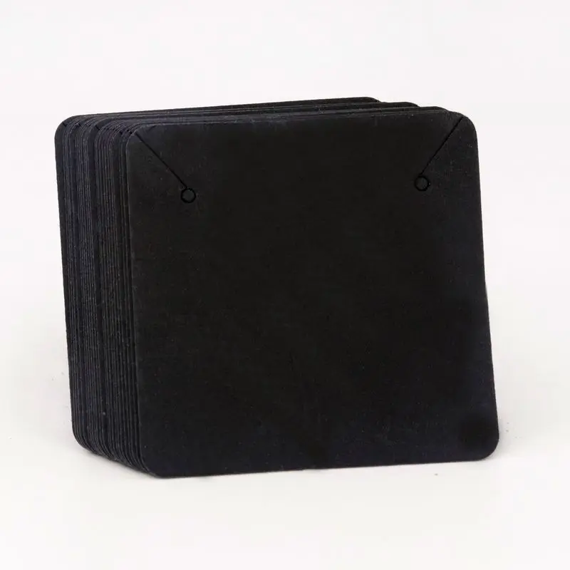 50 pçs 5x5cm papel kraft em br - Kraft Hang Tag avaliação e preço