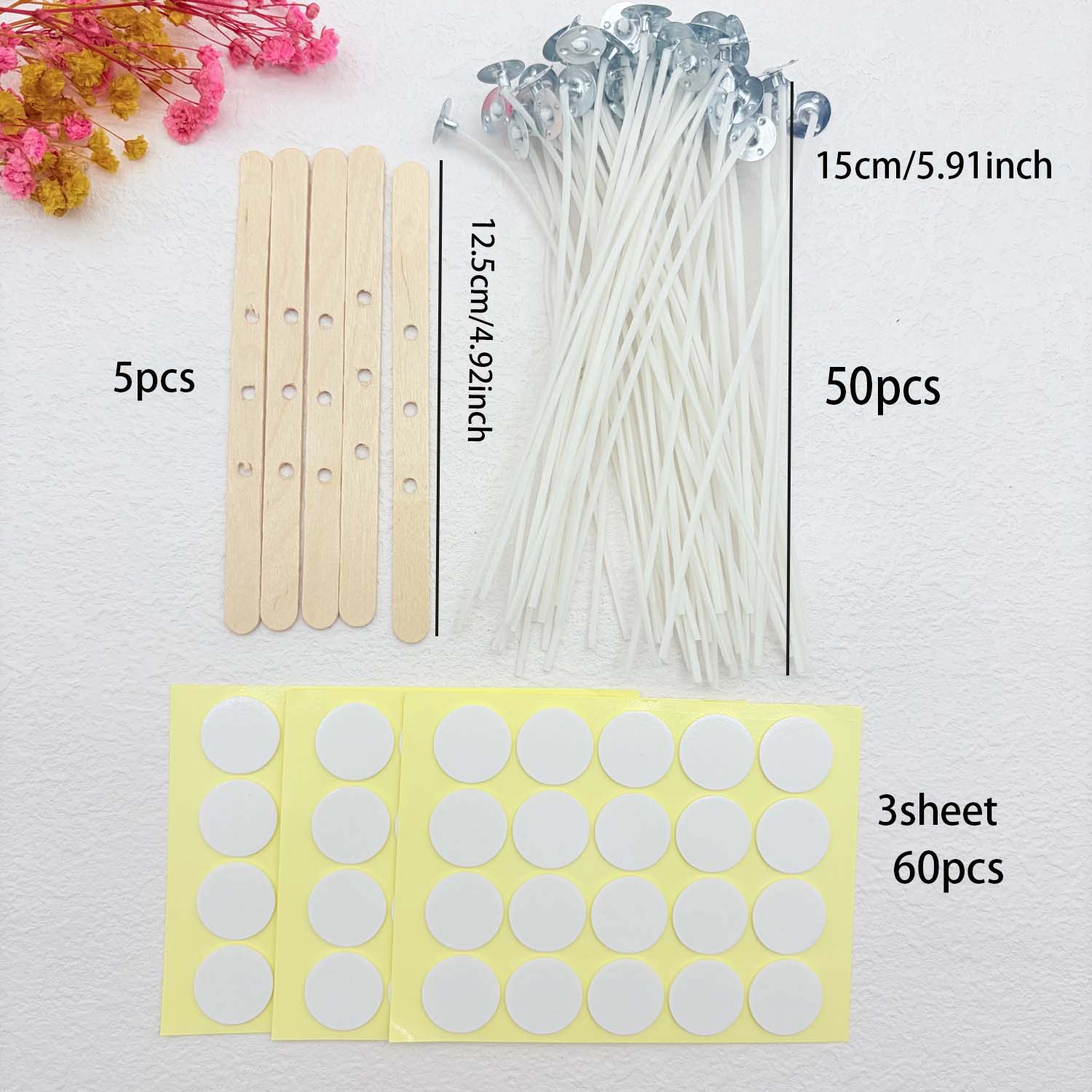 1 CONJUNTO de Kits DIY para Fa - Candle Supplies Kit avaliação e preço