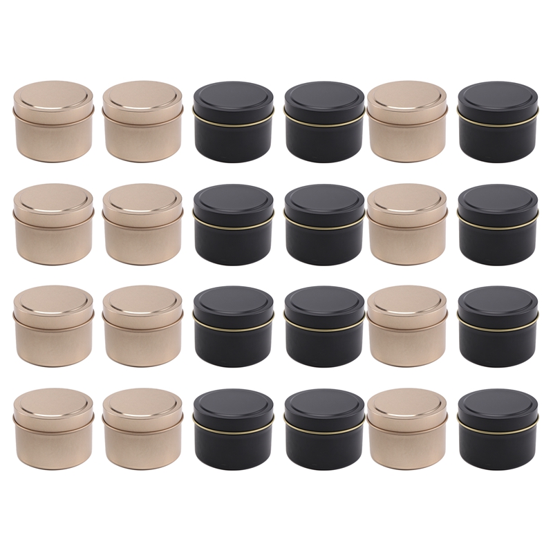 Pacote com 24 Latas de Metal p - Metal Tin Lid 4Oz avaliação e preço