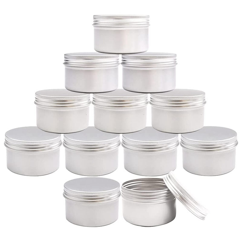 12 Latas de Metal de 4Oz para  - Metal Tin Lid 4Oz avaliação e preço