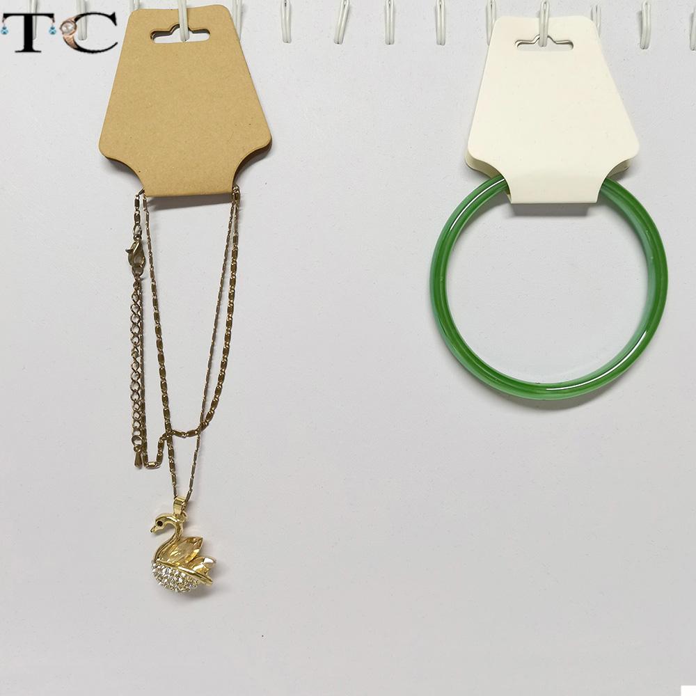 Kraft papel orelha parafuso pr - Kraft Hang Tag avaliação e preço