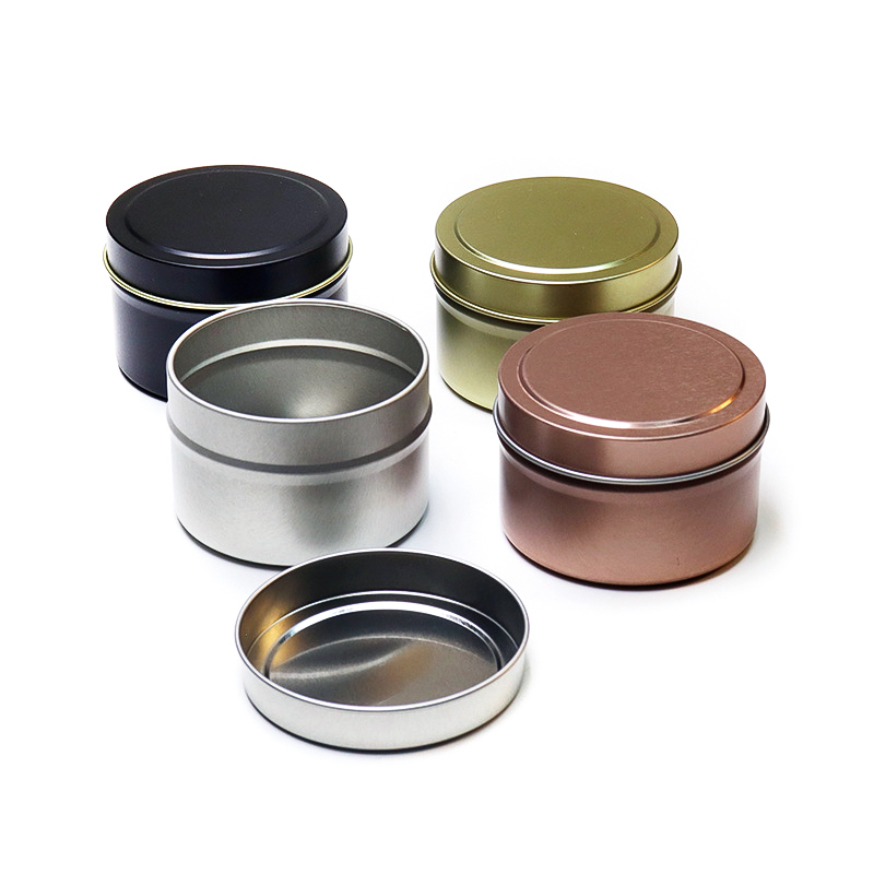 Frascos De Vela Com Tampa, Lat - Metal Tin Lid 4Oz avaliação e preço