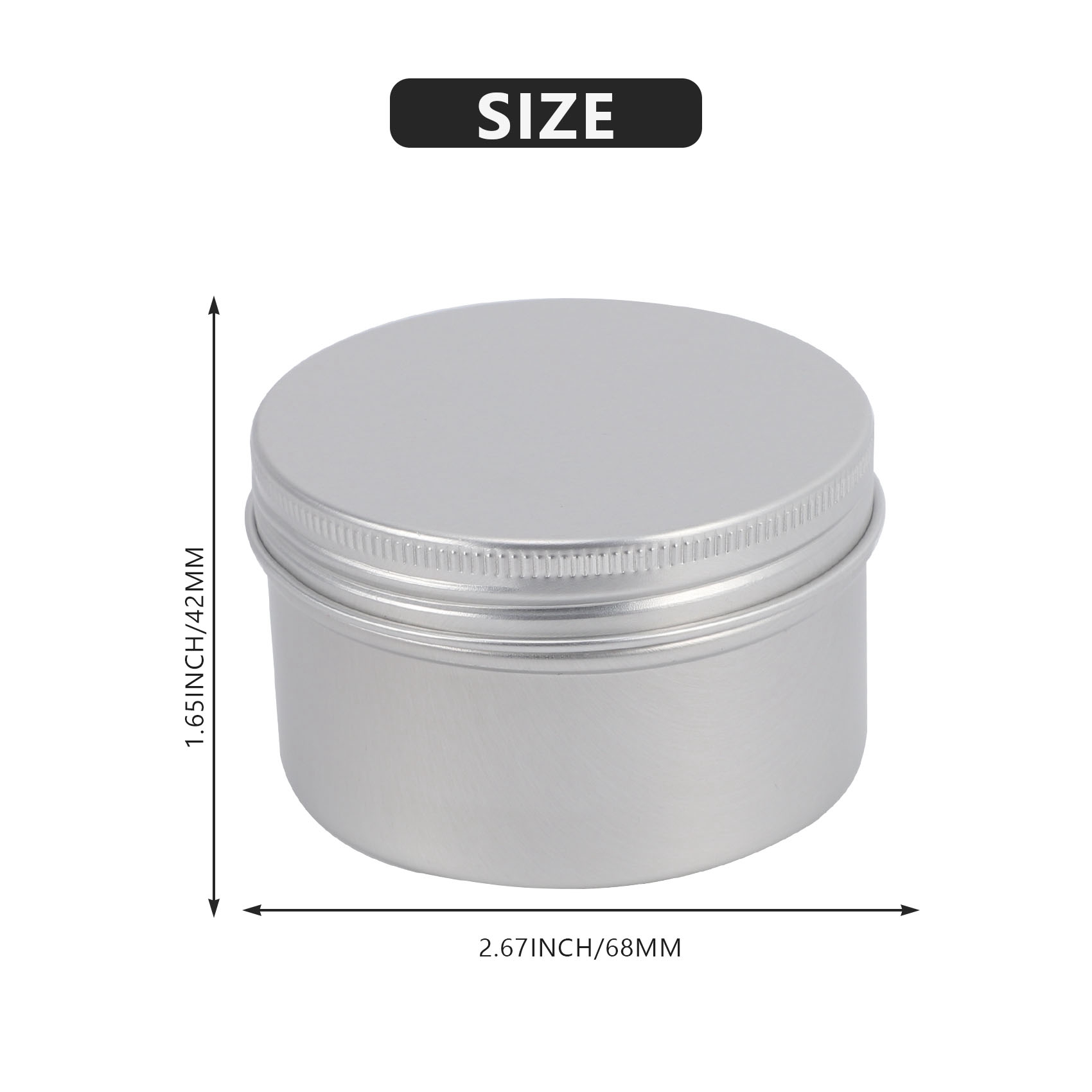 A56P-12 Peças Latas de Metal d - Metal Tin Lid 4Oz avaliação e preço