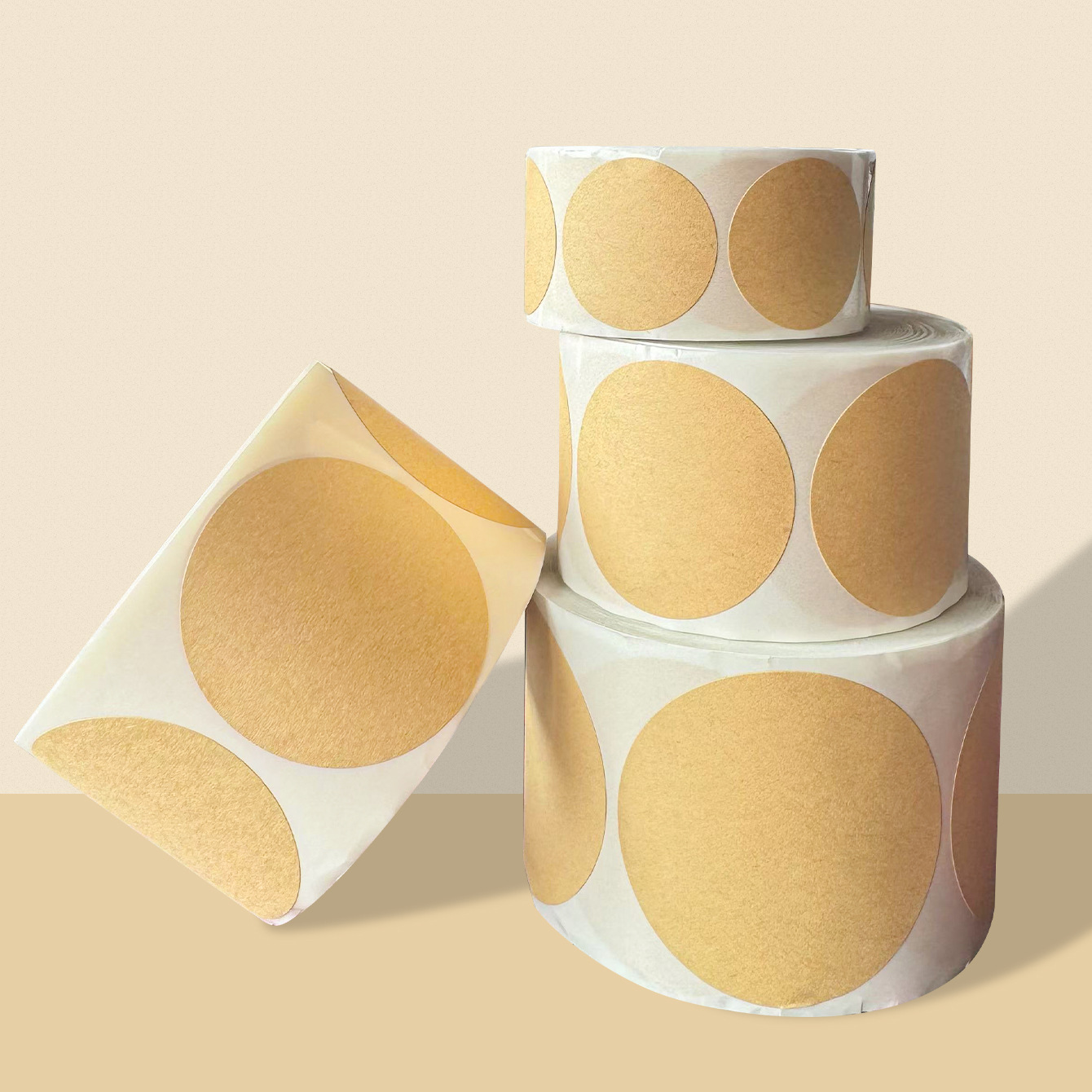 2.5/3.8/4.5/5cm 500 peças/rolo - Kraft Hang Tag avaliação e preço
