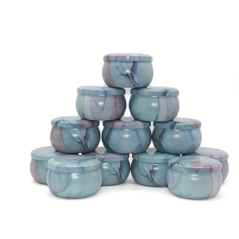 12pçs latas de velas de 4oz co - Metal Tin Lid 4Oz avaliação e preço