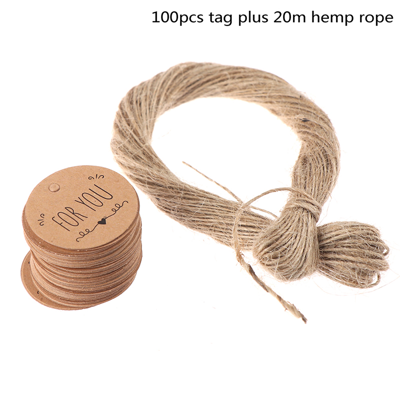 Etiqueta de papel kraft com 10 - Kraft Hang Tag avaliação e preço
