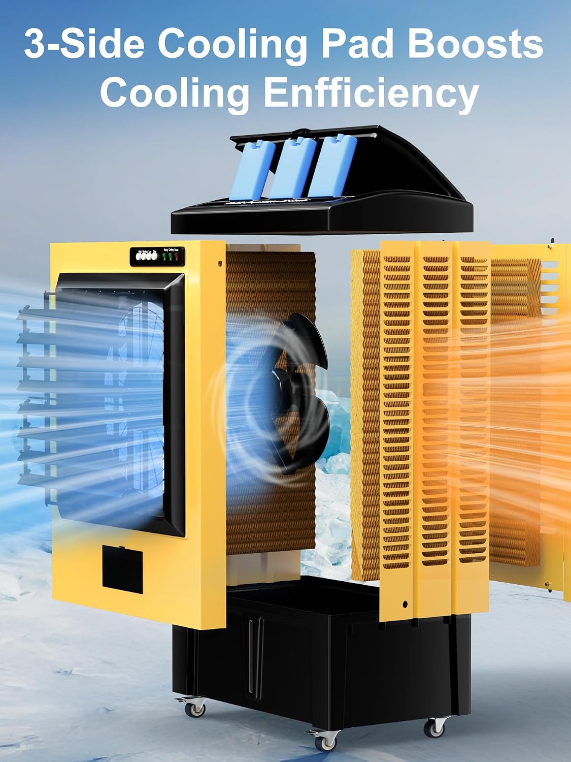 Uthfy 8979 CFM Swamp Cooler, r - Candle Shop avaliação e preço